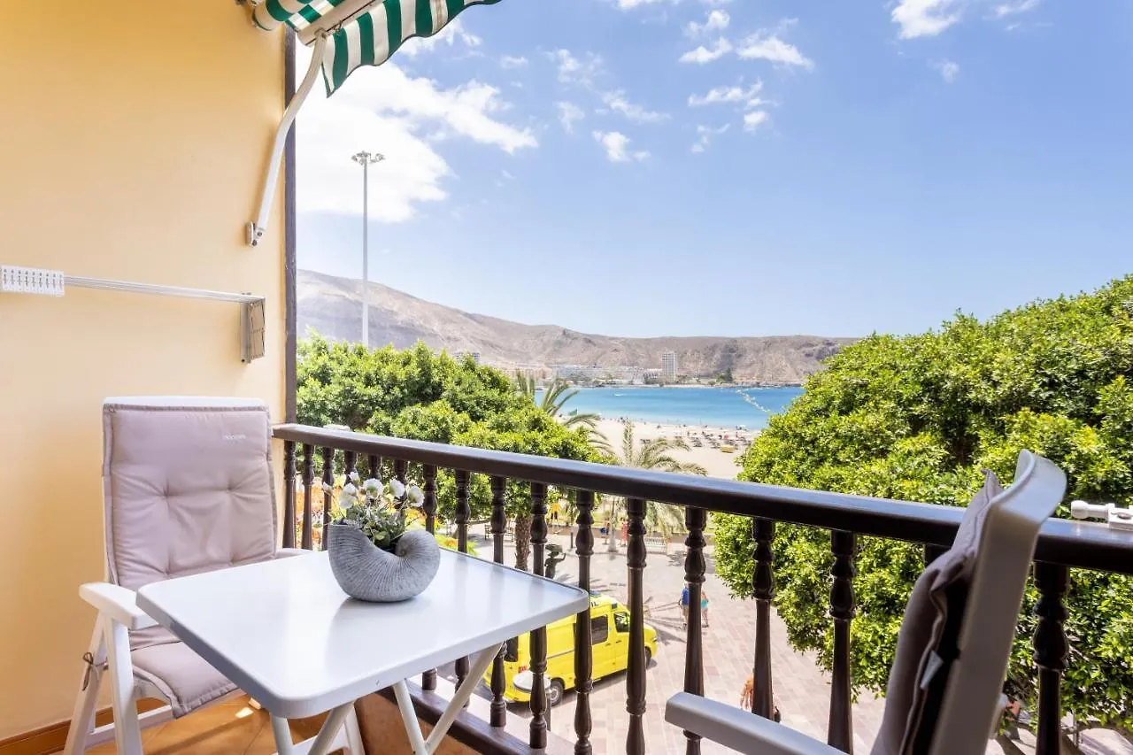 Classbnb - Seafront Studio With Beach View In The Center Of Los Cristianos Los Cristianos  Los Cristianos (Tenerife)