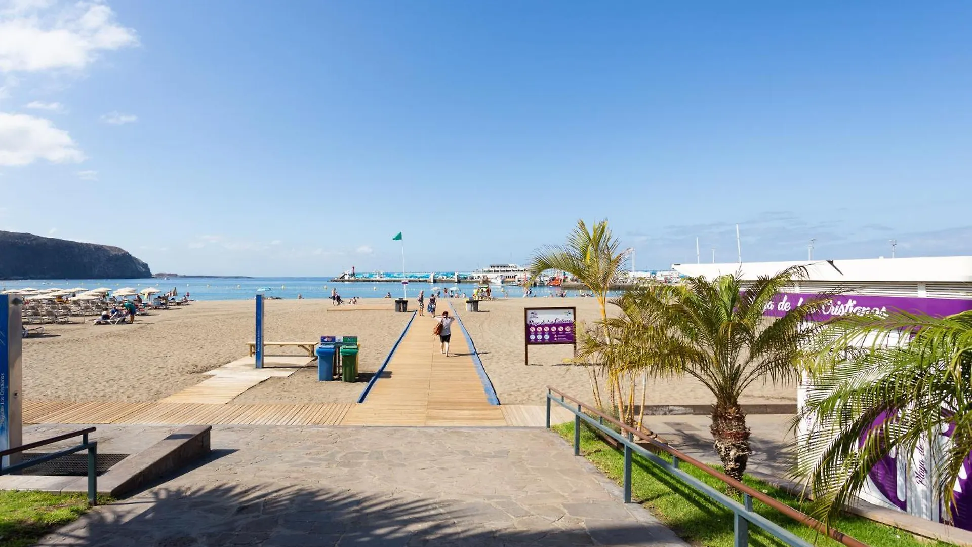 Classbnb - Seafront Studio With Beach View In The Center Of Los Cristianos Los Cristianos  Spain